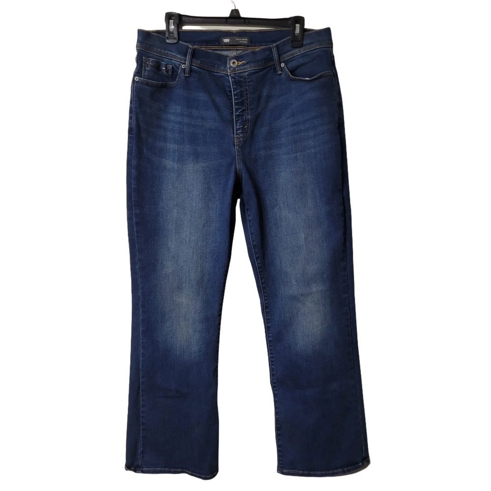 Levi's 512 Bootcut Womens Blue Jeans Size 16